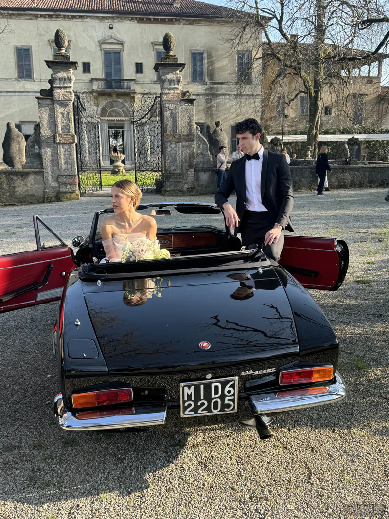 1967 Fiat Sport Spider 124 in Como 3