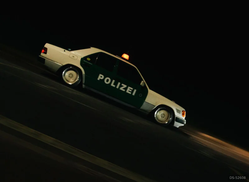 1989 Mercedes-Benz W124 POLIZEI in Potters Bar 4
