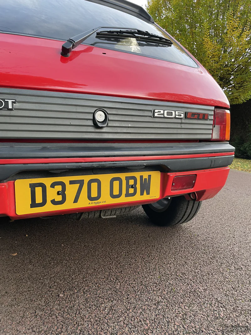 1986 Peugeot 205 Gti in High Wycombe 8