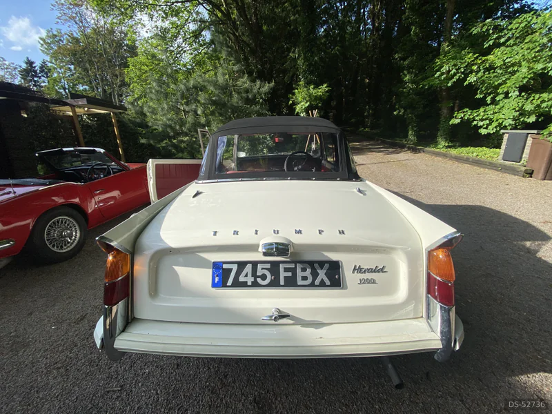 1963 Triumph Herald 1200 Convertible in London 4