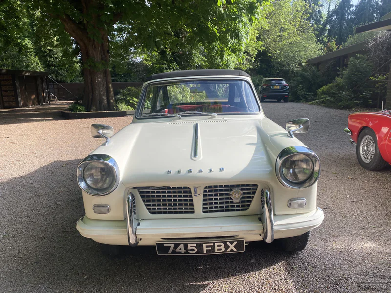 1963 Triumph Herald 1200 Convertible in London 5