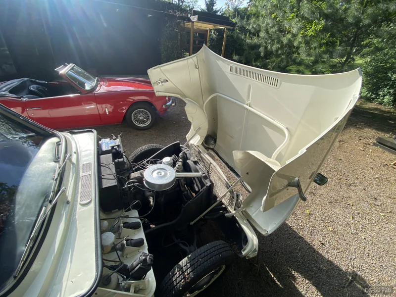 1963 Triumph Herald 1200 Convertible in London 6