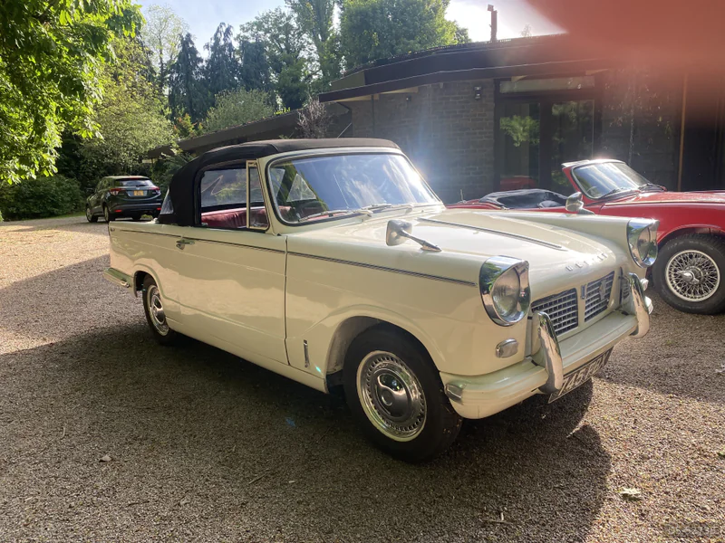 1963 Triumph Herald 1200 Convertible in London 2