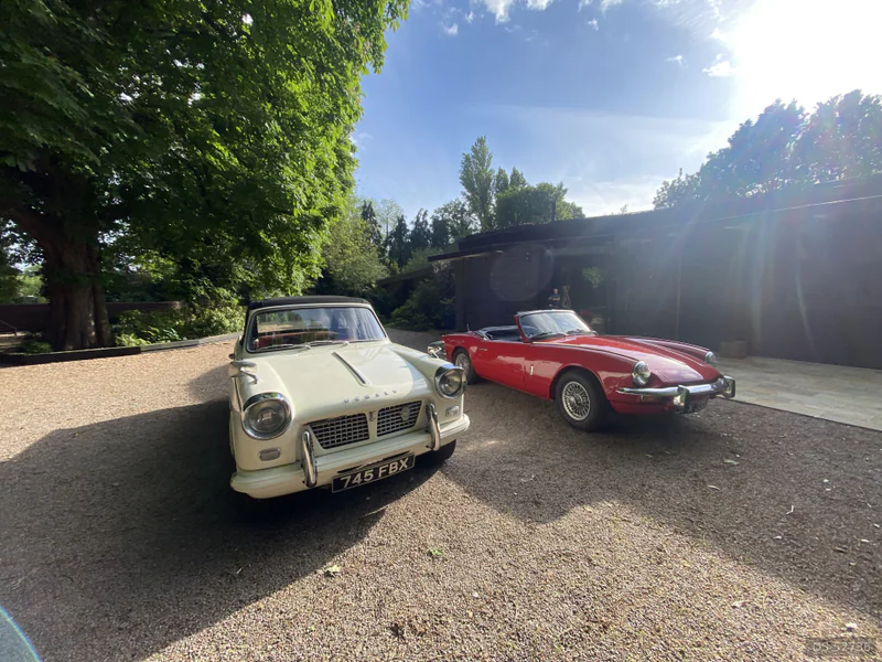 1963 Triumph Herald 1200 Convertible in London 8