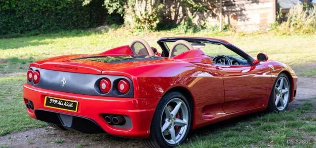 2002 Ferrari 360 Spider in London 3
