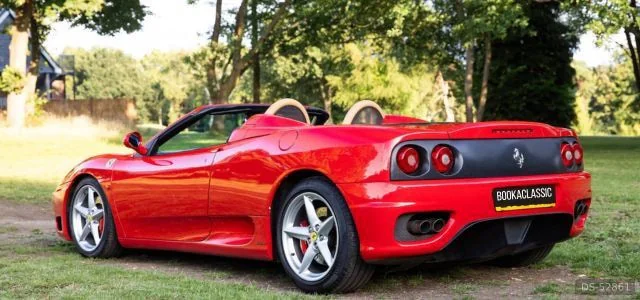 2002 Ferrari 360 Spider in London 2