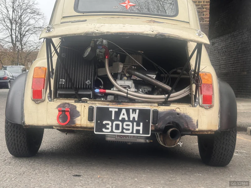 1969 Fiat 500 in London 3