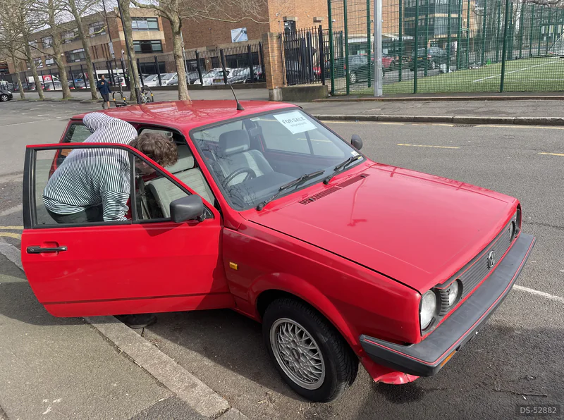 1989 Volkswagen Polo Mk2 in London 2