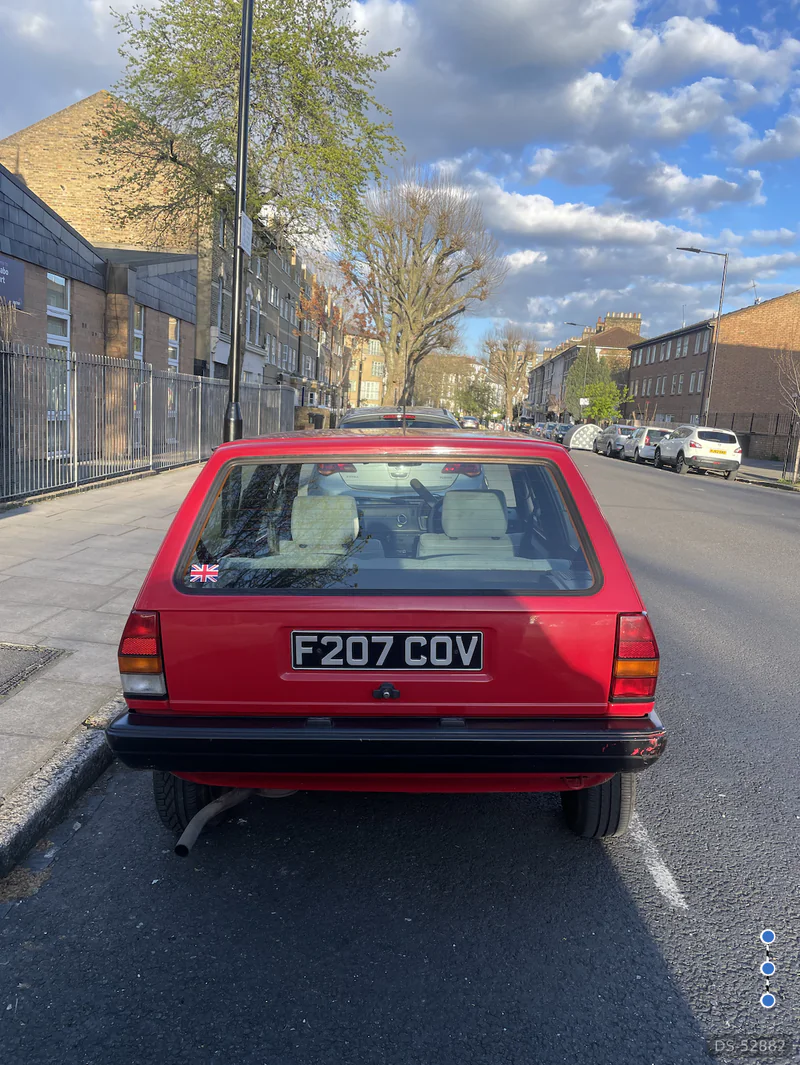 1989 Volkswagen Polo Mk2 in London 5