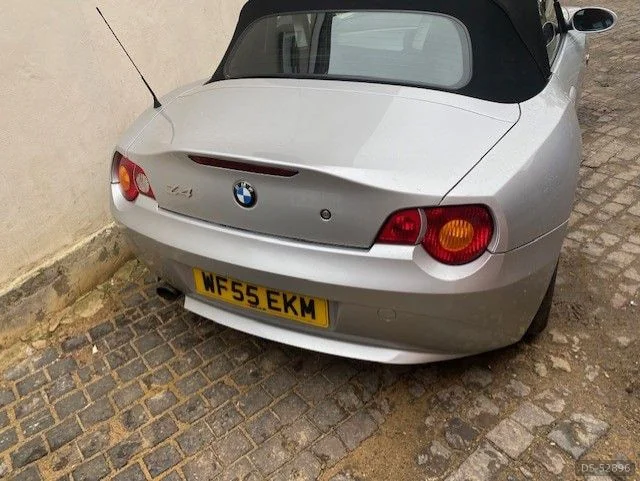 2005 BMW Z4 Convertible Roadster in London 2