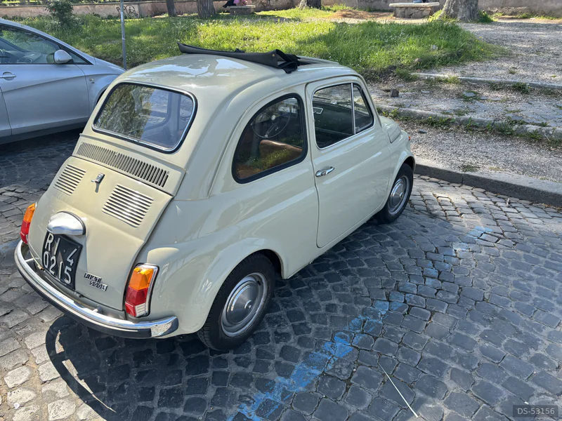 1969 Fiat 500 in Roma 4