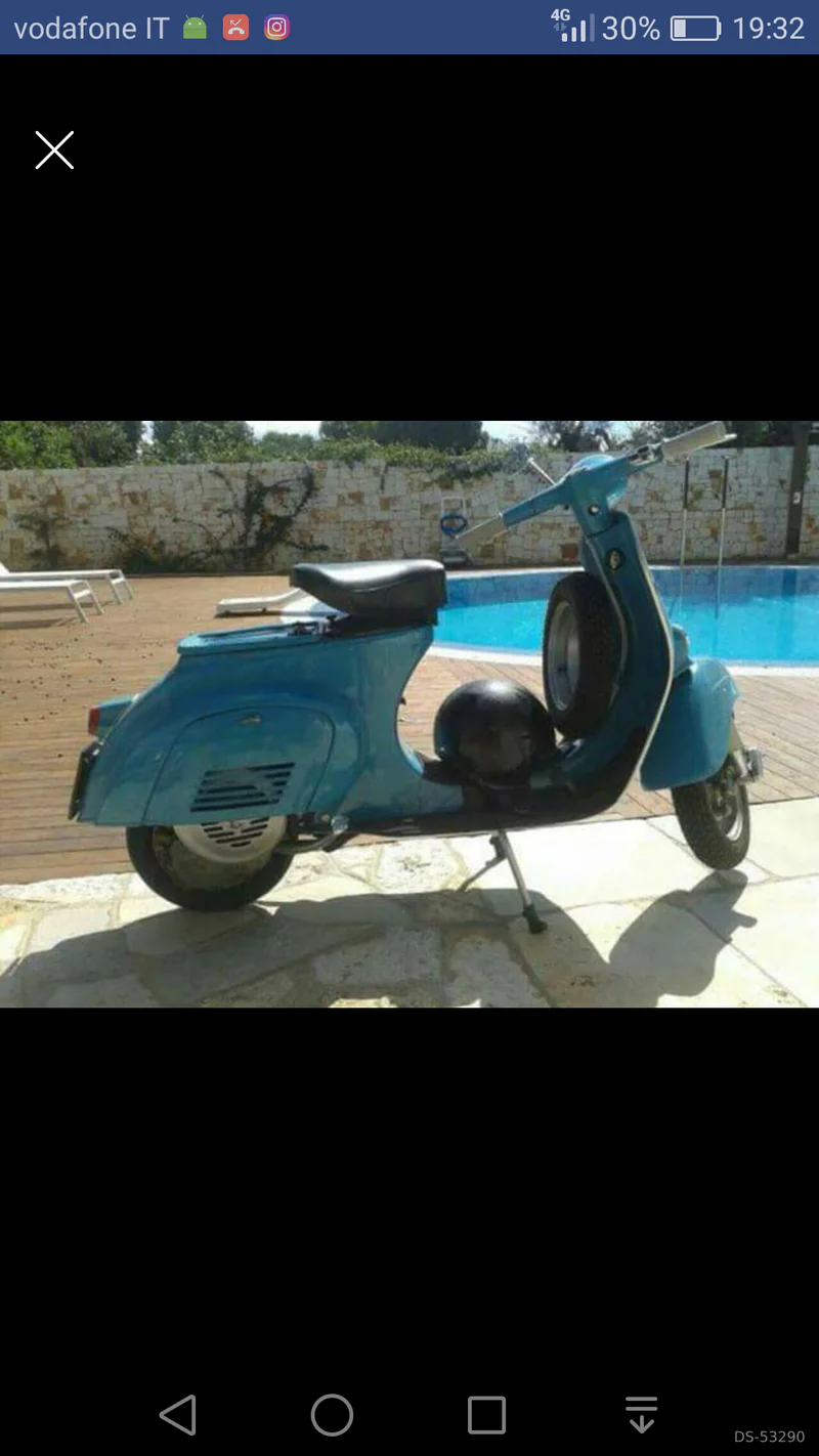 1969 Piaggio Vespa in Polignano A Marr 2