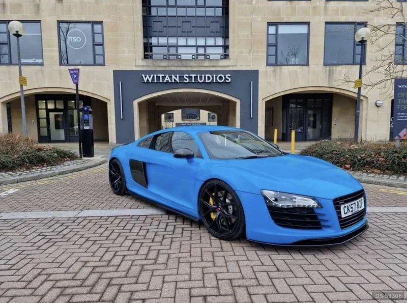 2007 Audi R8 in Farnborough 2