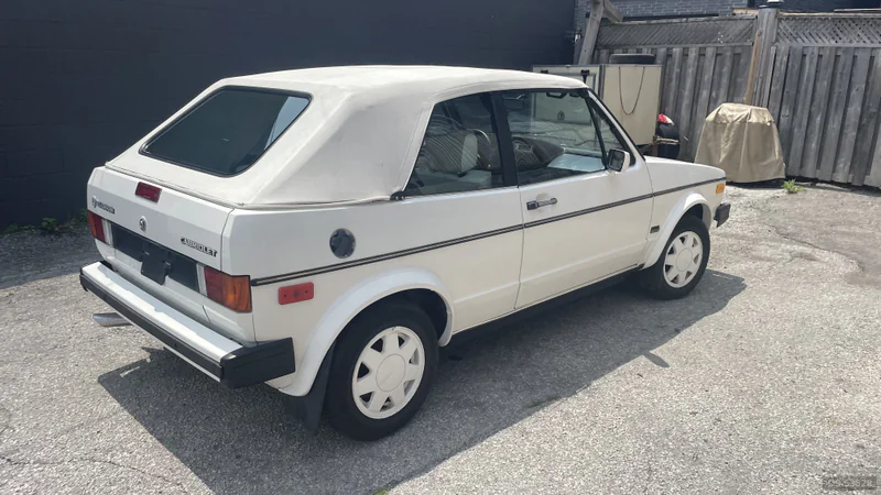 1987 Volkswagen Cabriolet in Toronto 6