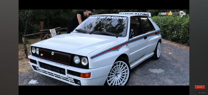 1988 Lancia Delta Integrale in Roma 2