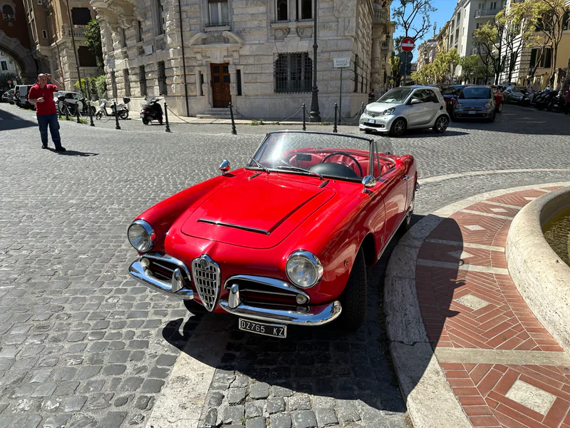 1959 Alfa Romeo Giulietta Spider in Roma 5