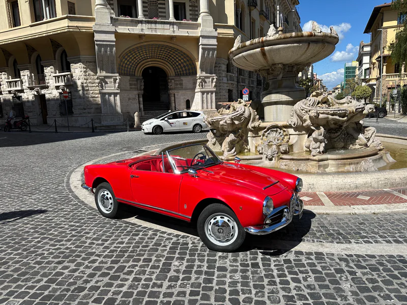 1959 Alfa Romeo Giulietta Spider in Roma 7