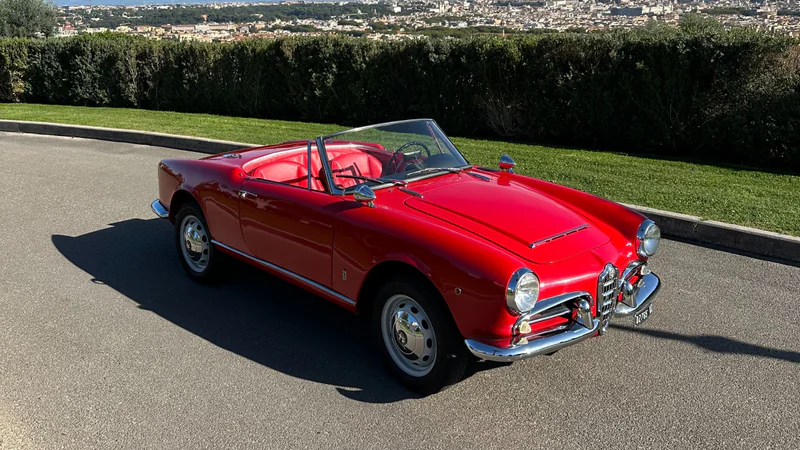 1959 Alfa Romeo Giulietta Spider in Roma 3