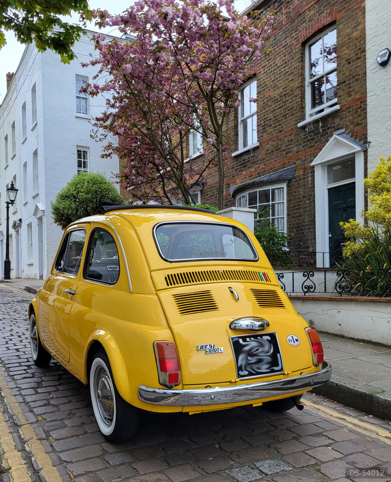 1970 Fiat 500 in London 6