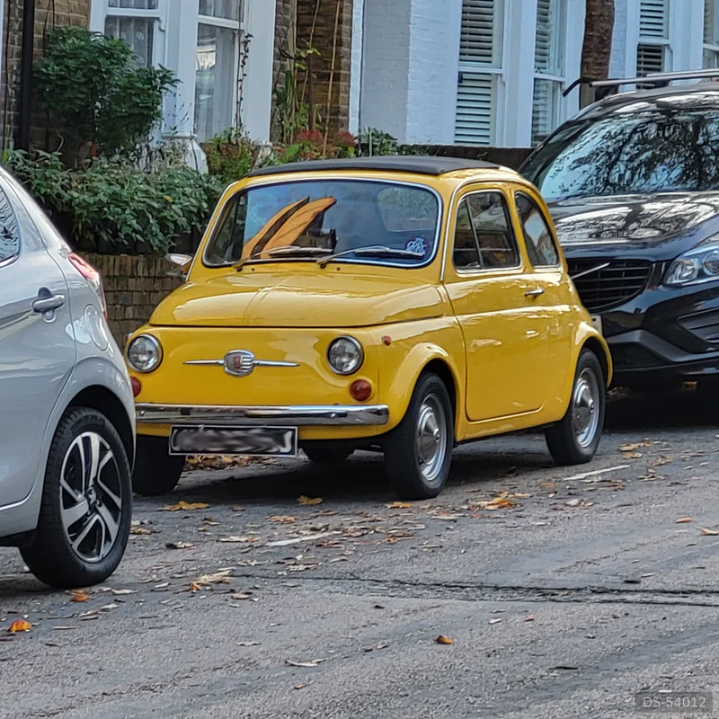 1970 Fiat 500 in London 8