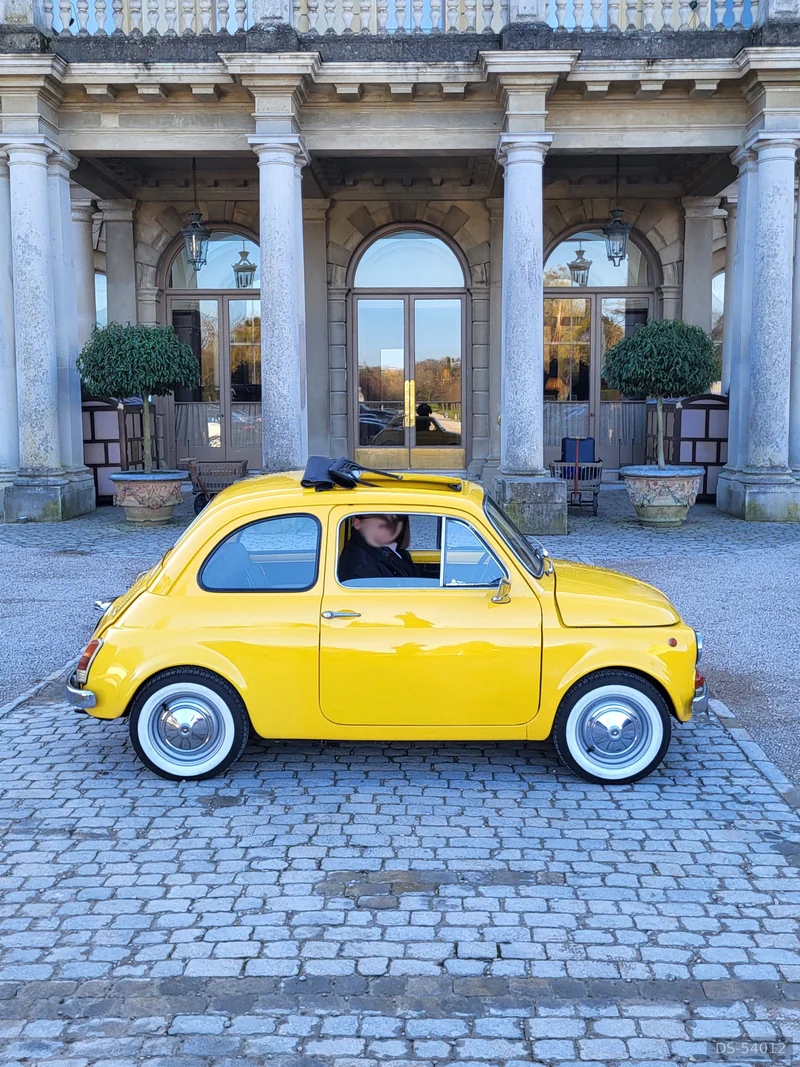 1970 Fiat 500 in London 4
