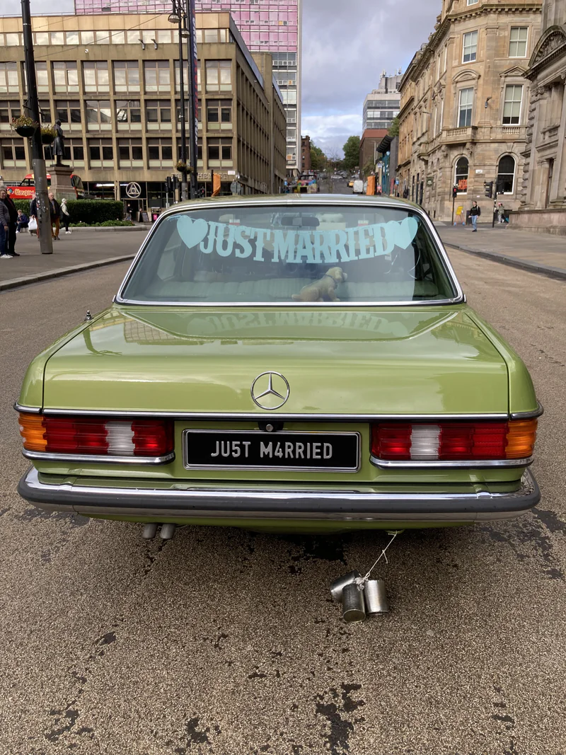 1978 Mercedes-Benz W123 in Glasgow 2