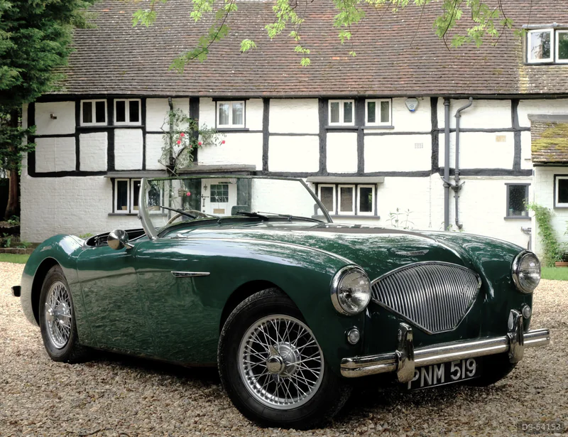 1955 Austin Healey 100 in Cowley Peachey 1
