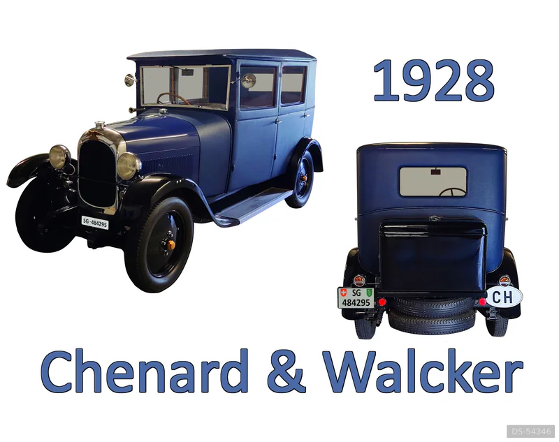 1928 Chenard Walcker Z5 in St. Gallen 5