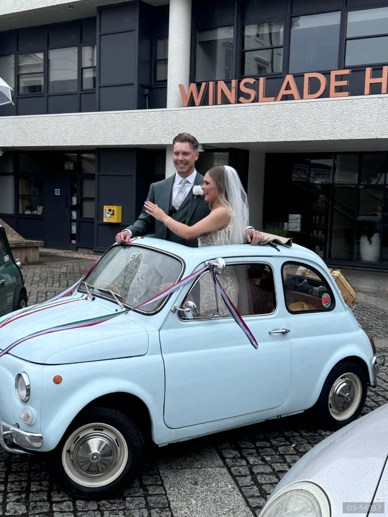 1970 Fiat 500 in Exeter