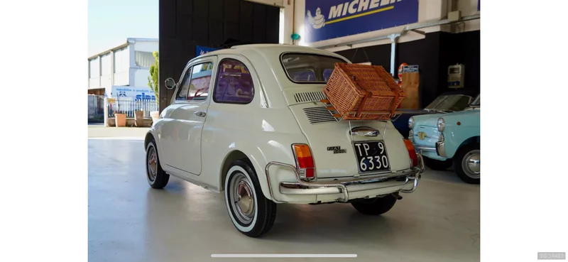 1970 Fiat 500 in London 3