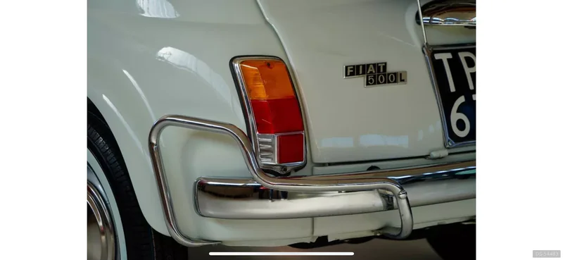 1970 Fiat 500 in London 4