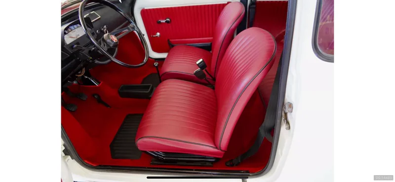 1970 Fiat 500 in London 9