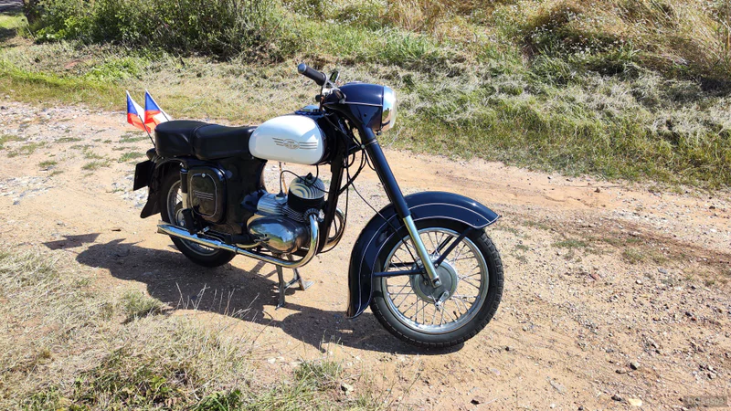 1960 Jawa Kývačka in Krušovice 2