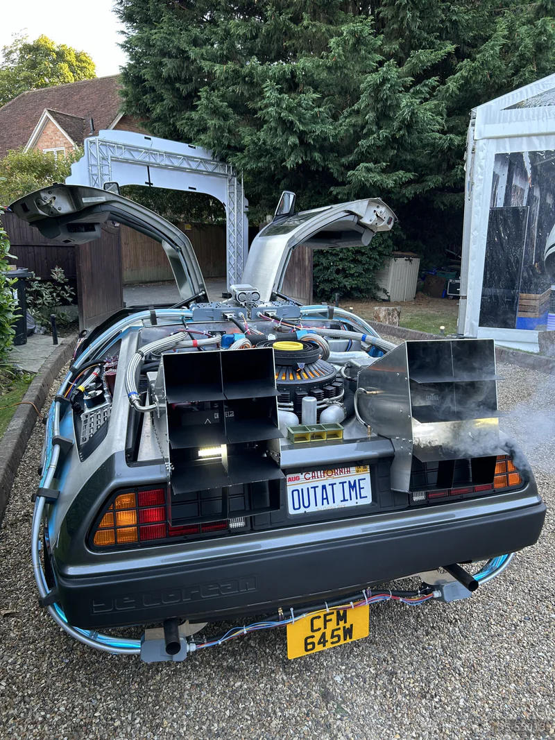1981 DeLorean Time Machine in Marlow 4