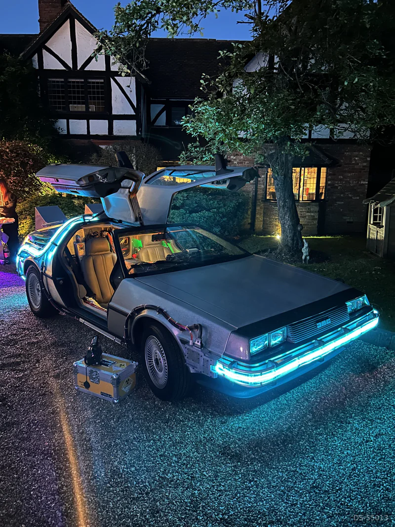 1981 DeLorean Time Machine in Marlow 5