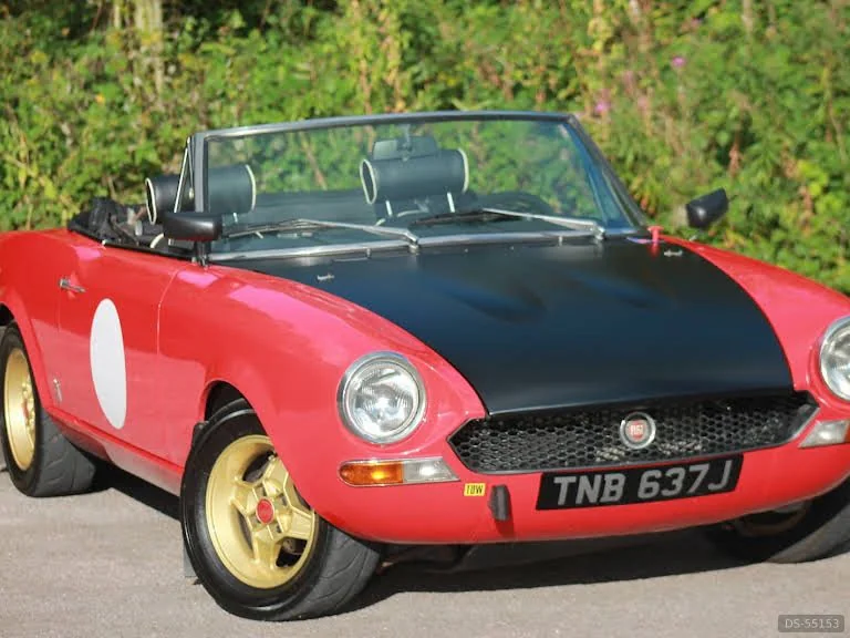 1972 Fiat 124 Spider in Roccaspinalvetti