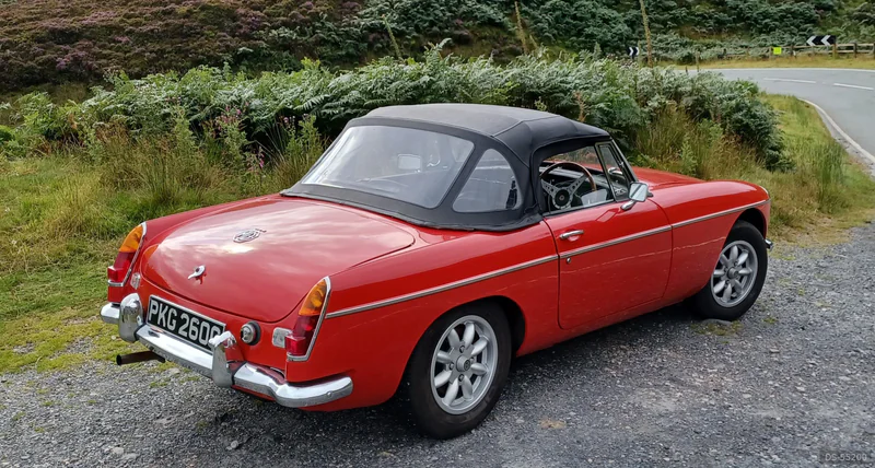 1968 MG B in Royston 3