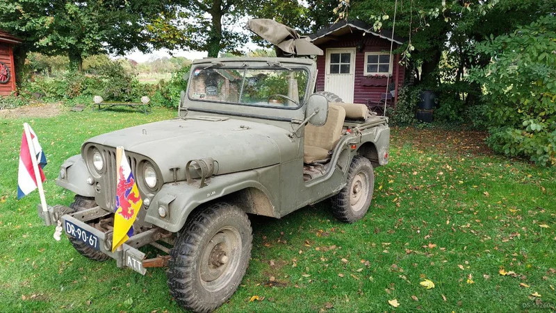 1957 Willys M38a1 Nekaf in Wijlre 2