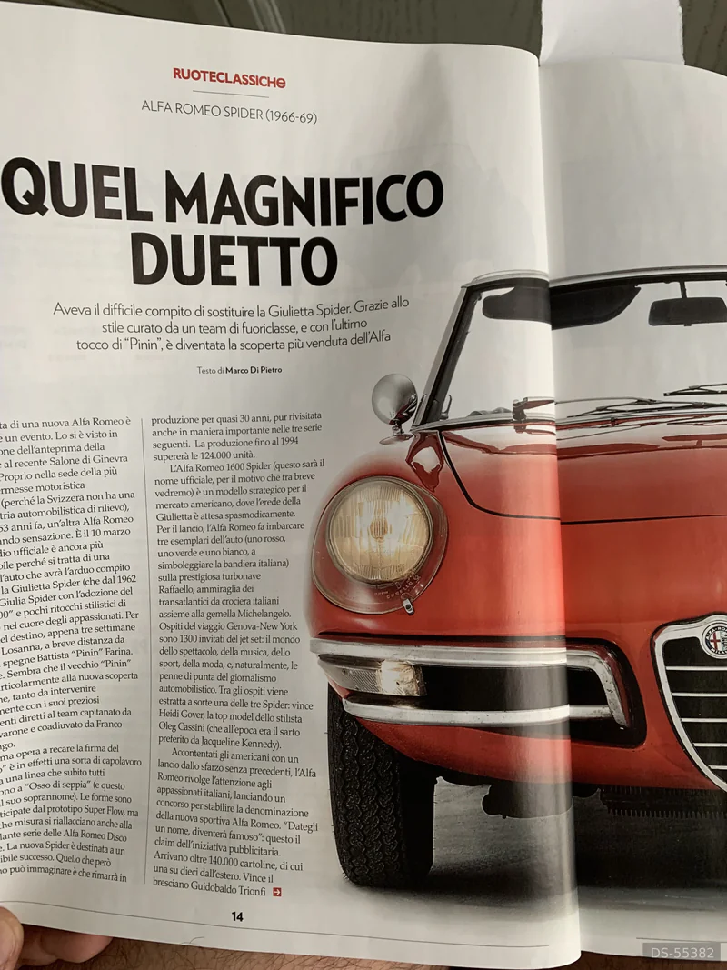 1966 Alfa Romeo Duetto Spider in Milano 5