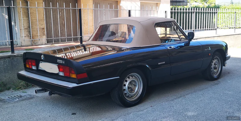 1986 Alfa Romeo Duetto in Rieti 2