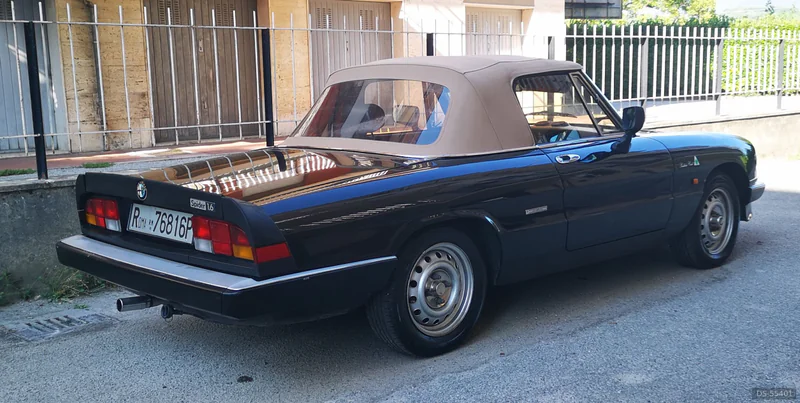 1986 Alfa Romeo Duetto in Rieti 4