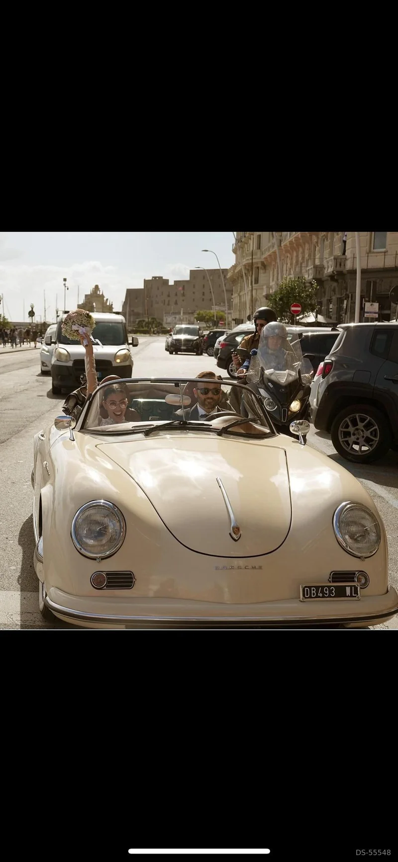 1955 Porsche Speedster 356 in Napoli