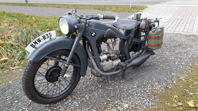 1940 BMW R35 in Kladno 2