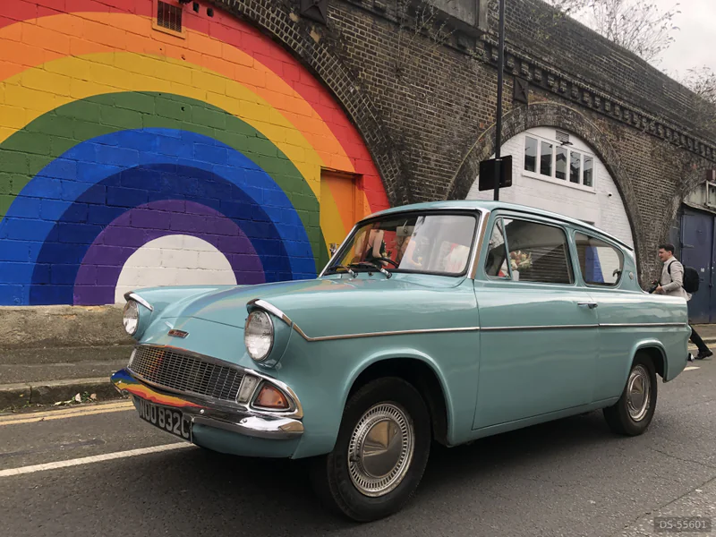 1965 Ford Anglia 105e in London 6
