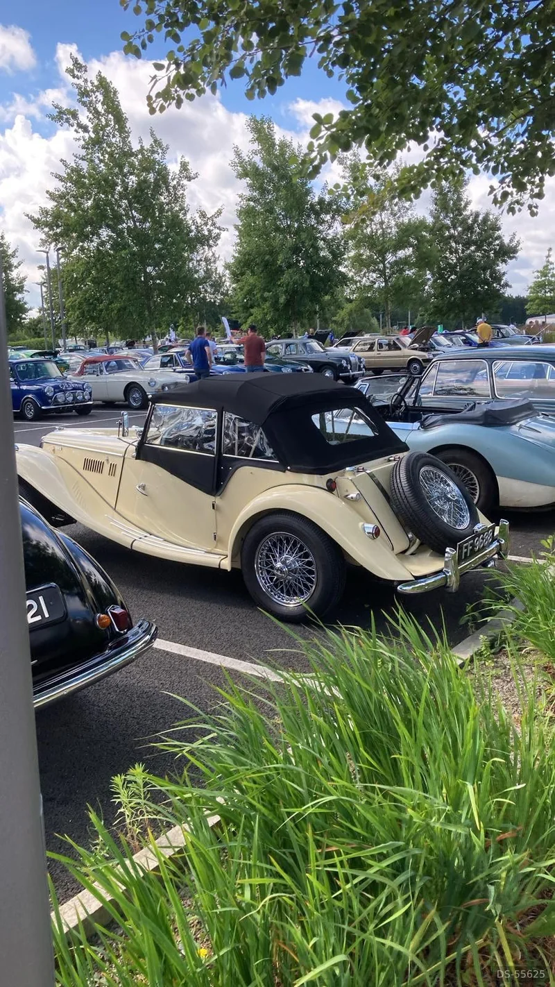 1955 MG Mg Tf 1500 in Cardiff 2