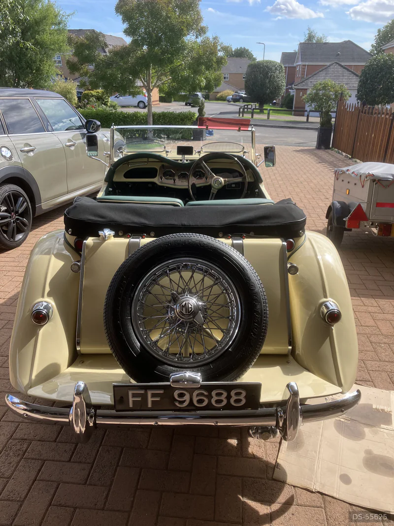 1955 MG Mg Tf 1500 in Cardiff 6