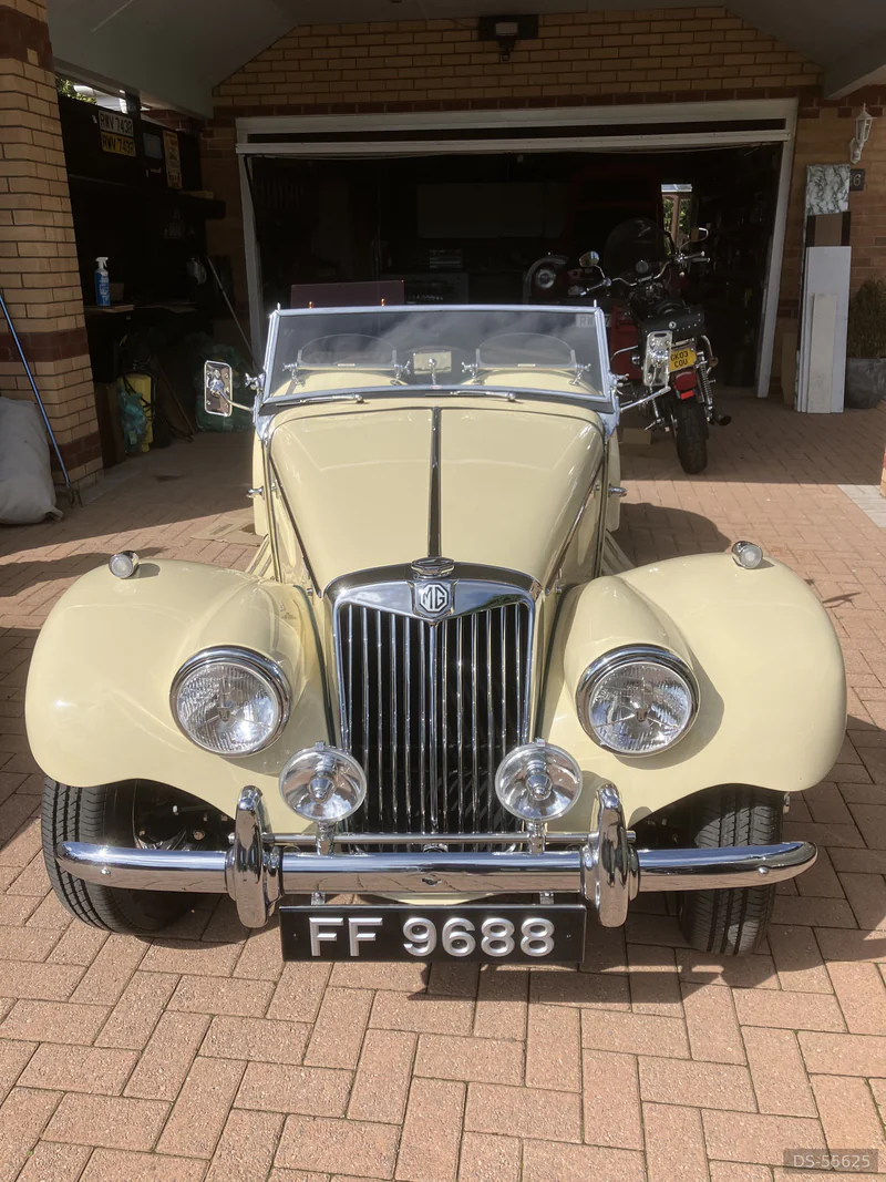 1955 MG Mg Tf 1500 in Cardiff 8