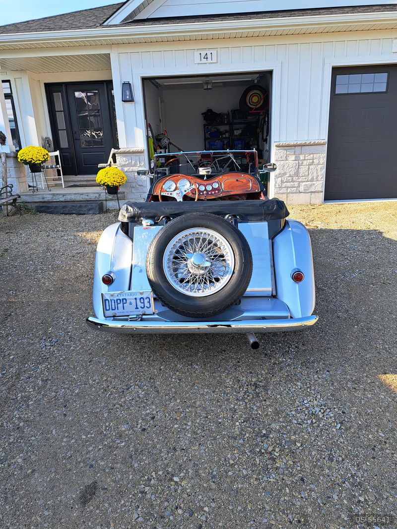 1953 MG Td in Mount Forest 3