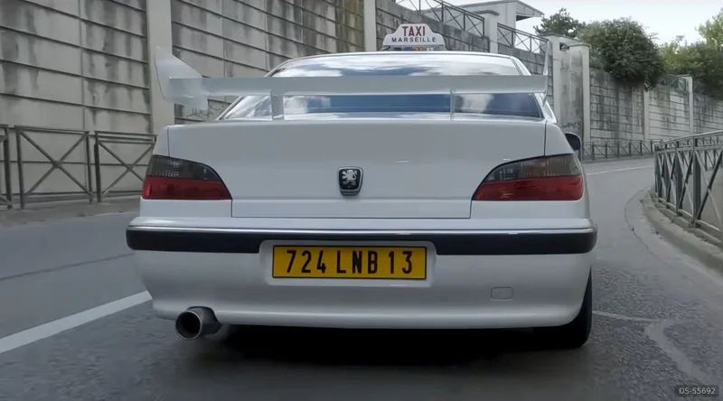 1998 Peugeot 406 Film Taxi in Paris 2