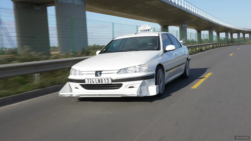 1998 Peugeot 406 Film Taxi in Paris 6